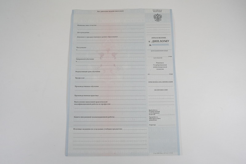 Диплом о начальном образовании 2007-2009 годов в Одинцово Диплом о начальном образовании 2007-2009 годов в Одинцово